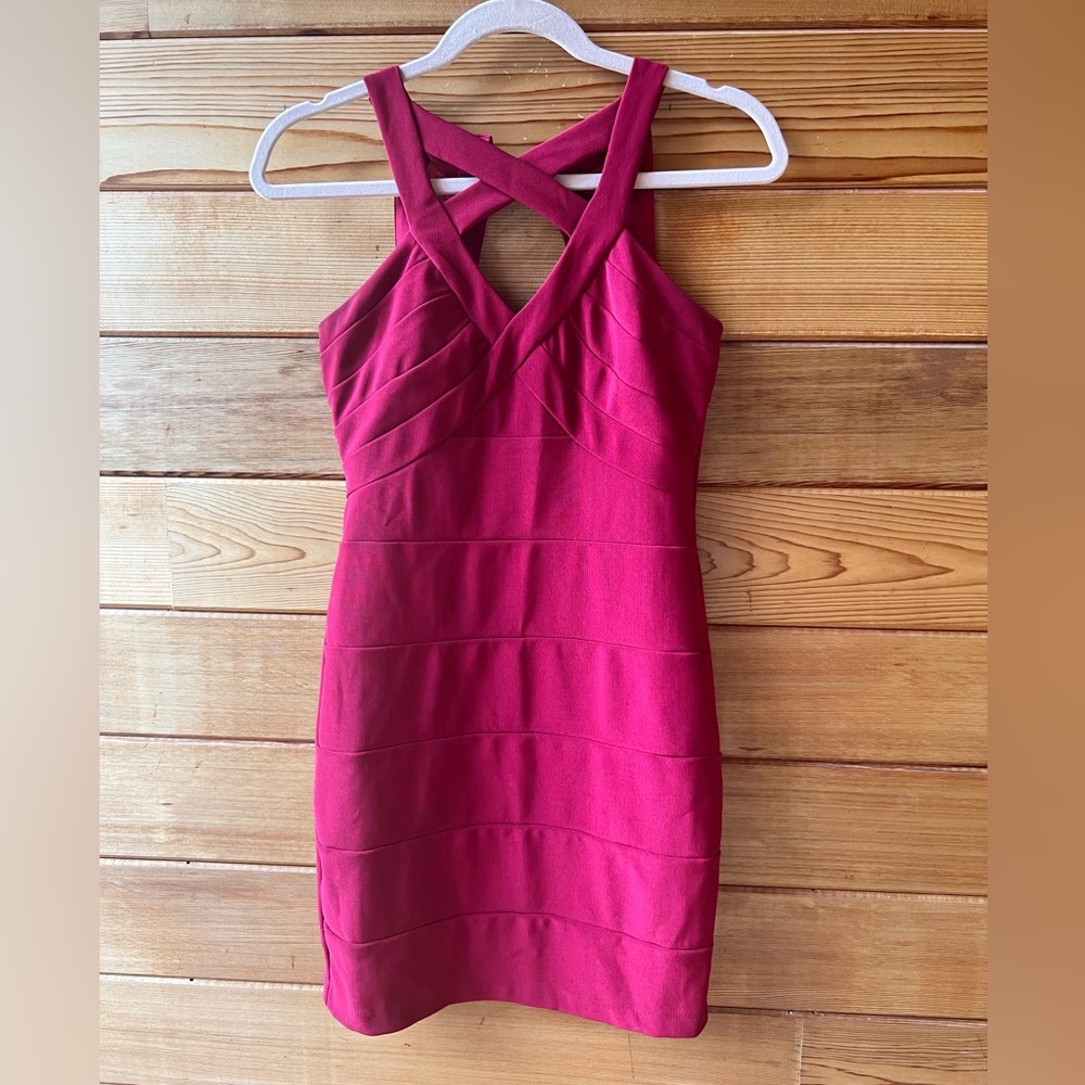 Emerald Sundae Red Size Medium Mini Dress